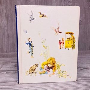 Vintage The Bookshelf for Boys & Girls #1 Nursery Rhymes Folk & Fairy Tales book